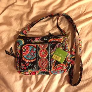 Vera Bradley Little Hipster Rosewood Crossbody Bag